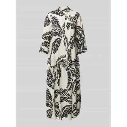 Zdjęcie Sukienka midi z nadrukiem na całej powierzchni