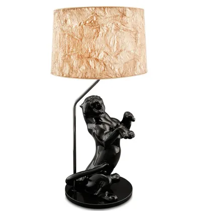 Zdjęcie Luksusowa lampa z ceramiczną panterą!