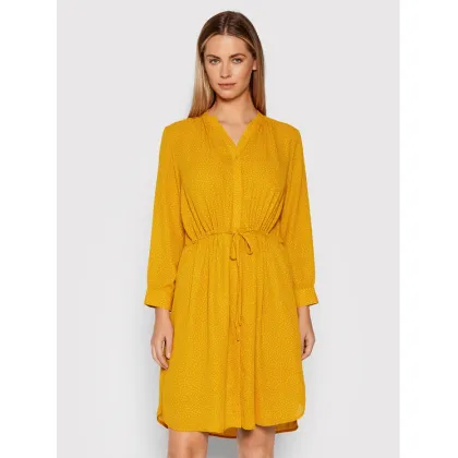 Zdjęcie Selected Femme Sukienka koszulowa Damina 16059977 Żółty Regular Fit