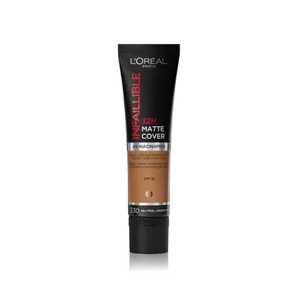 Zdjęcie L'Oréal Paris Infaillible 32H Matte Cover Podkład kremowy 30 ml Nr. 330 - Hazelnut