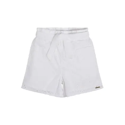 Zdjęcie Guess Szorty materiałowe J3GD04 WFGJ0 Biały Relaxed Fit