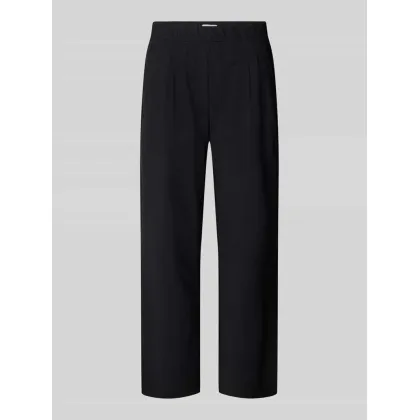 Zdjęcie Spodnie materiałowe o luźnym kroju z elastycznym pasem model ‘Mirela’