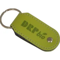 Picture A unique keychain + strap with a brand symbol