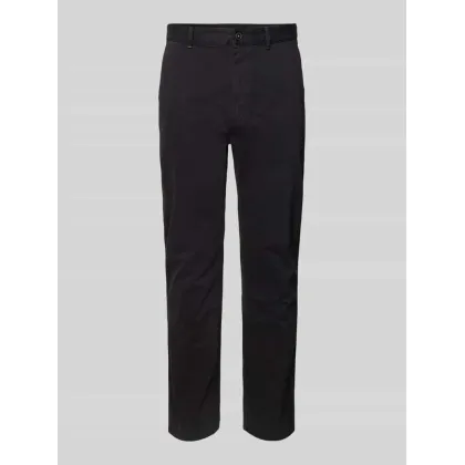 Zdjęcie Chinosy o kroju slim fit z wpuszczanymi kieszeniami w stylu francuskim