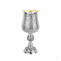 Picture Original silver Elijah cup with exquisite decoration - Zaramella Argenti