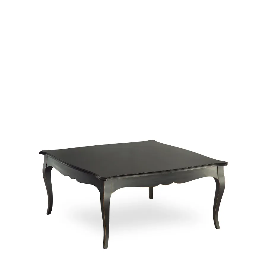 obrazek 1 Wyjątkowy stolik kawowy wykonany z drewna H.48xL.100xP.100 cm