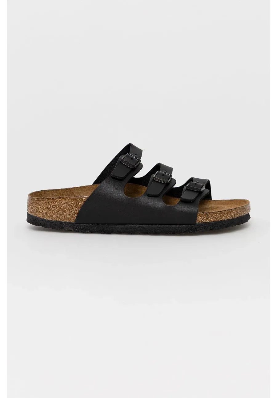 obrazek 1 Birkenstock klapki Florida SFB damskie kolor czarny 53013