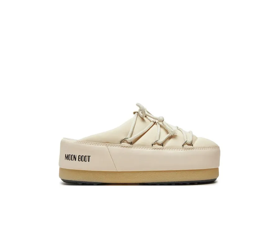 obrazek 1 Moon Boot Klapki Evx Cream 80D1470030 Écru