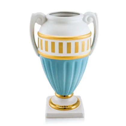 Picture Ceramic vase with two handles - Ahura