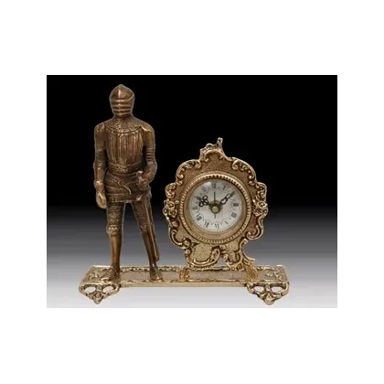 Picture Original bronze knight clock