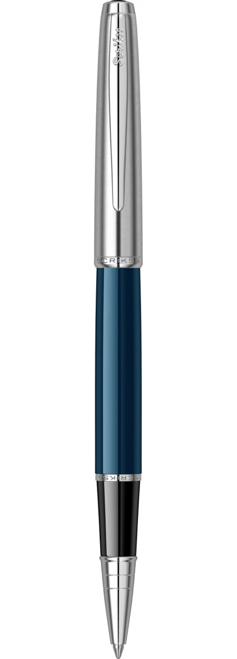 obrazek 2 Elegancki Rollerball Metropolis 78 z granatowym wykończeniem
