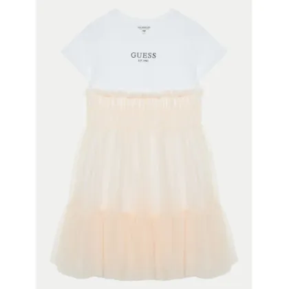 Zdjęcie Guess Sukienka codzienna J5RK18 K6YW0 Różowy Regular Fit