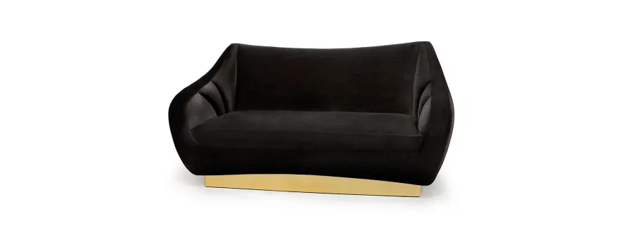 obrazek 4 Luksusowa nowoczesna 2 osobowa sofa inspirowana kalifornijską górą Figueroa – Insidherland