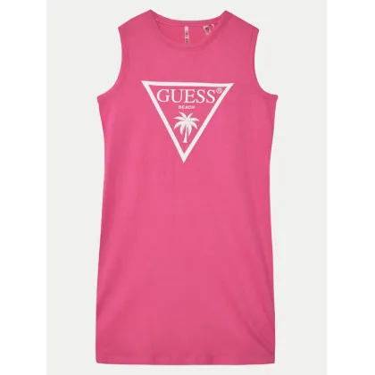 Zdjęcie Guess Sukienka codzienna J4GK35JA914 Różowy Regular Fit