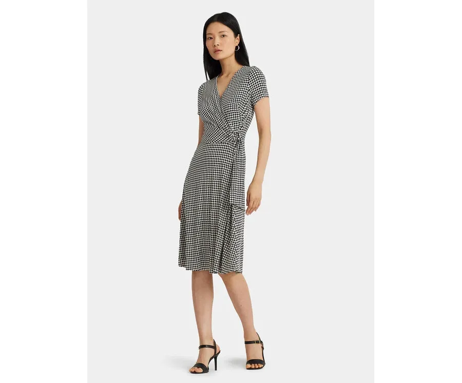 obrazek 1 Lauren Ralph Lauren Sukienka codzienna 250933447001 Czarny Regular Fit LAUREN RALPH LAUREN