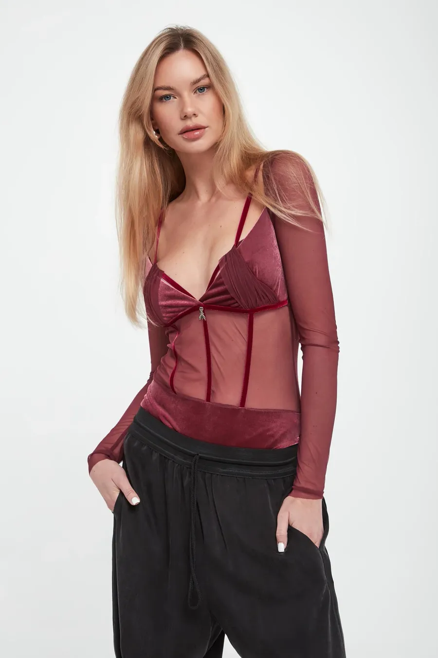 obrazek 1 Body damskie PATRIZIA PEPE Patrizia Pepe