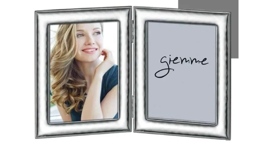 obrazek 1 Unikalna dwuczęściowa srebrna ramka na zdjęcia 9х13 cm