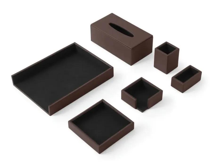 obrazek 1 Zestaw na biurko Atena Plus Dark Brown