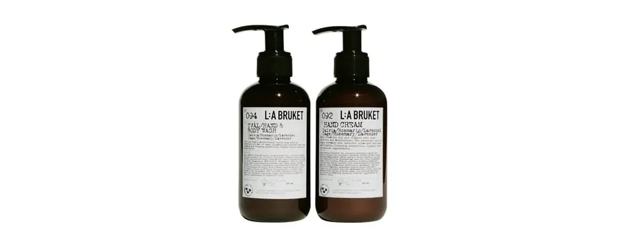 obrazek 1 L:A Bruket Duo Kit Liquid Soap Hand Cream Sage/Rosemary/Lavender Zestaw do pielęgnacji ciała 1 szt.