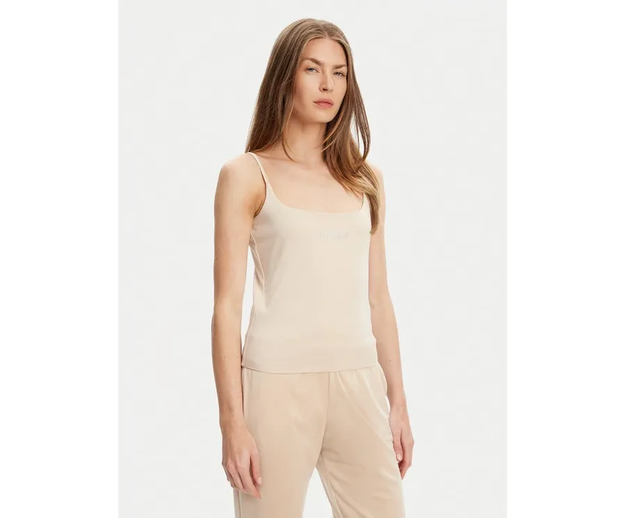 obrazek 1 Guess Top V5GP22 J1314 Beżowy Slim Fit