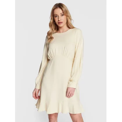 Zdjęcie Closet London Sukienka codzienna D8599 Beżowy Regular Fit