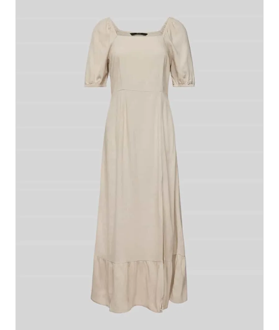 obrazek 1 Sukienka midi z prostokątnym dekoltem model ‘MYMILO’