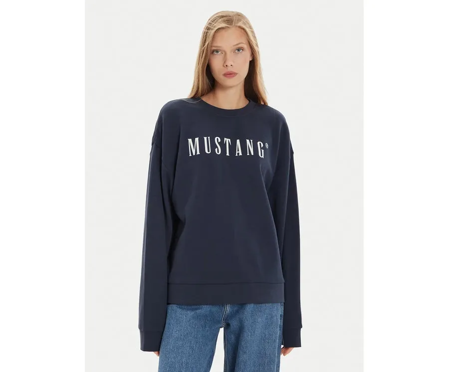 obrazek 1 Mustang Bluza Lindsey 1015262 Granatowy Regular Fit