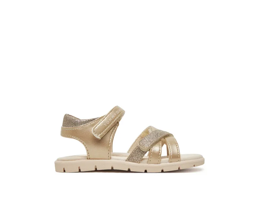obrazek 1 Tommy Hilfiger Sandały T1A2-33771-1381 S Złoty