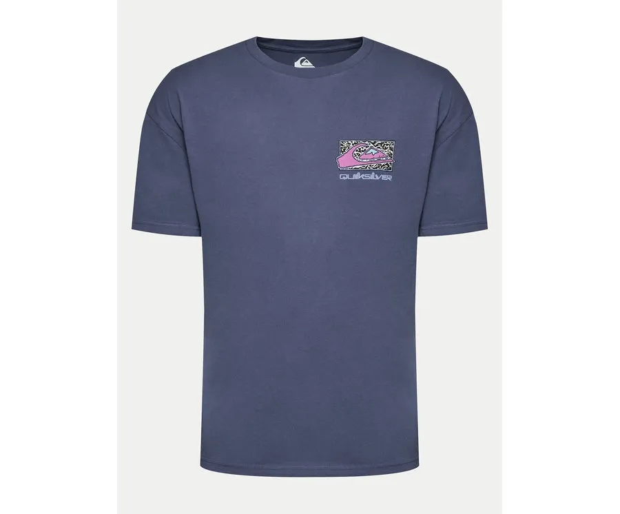 obrazek 1 Quiksilver T-Shirt Spin Cycle EQYZT07653 Granatowy Regular Fit