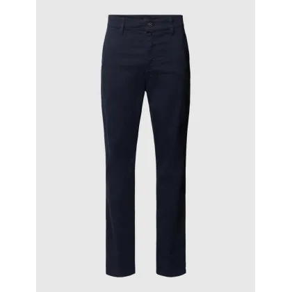 Zdjęcie Chinosy o kroju tapered fit z wpuszczanymi kieszeniami w stylu francuskim