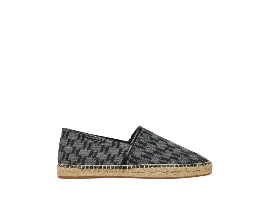 obrazek 1 KARL LAGERFELD Espadryle KL70125 Czarny