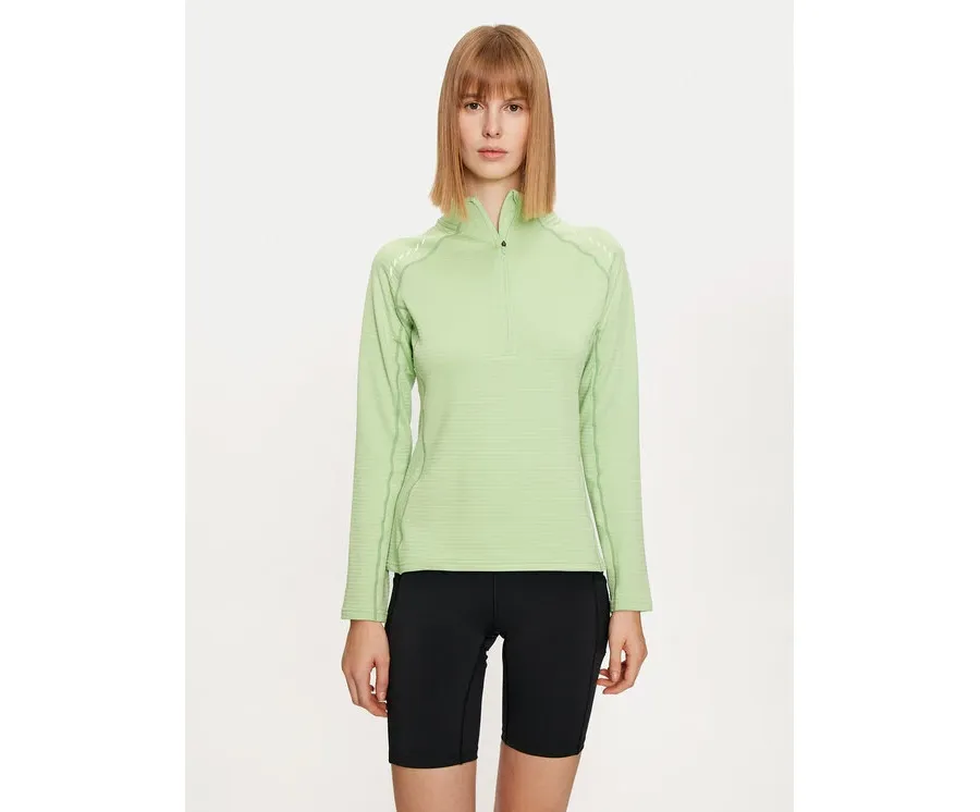 obrazek 1 4F Bluza techniczna 4FWAW24TFSWF411 Zielony Regular Fit