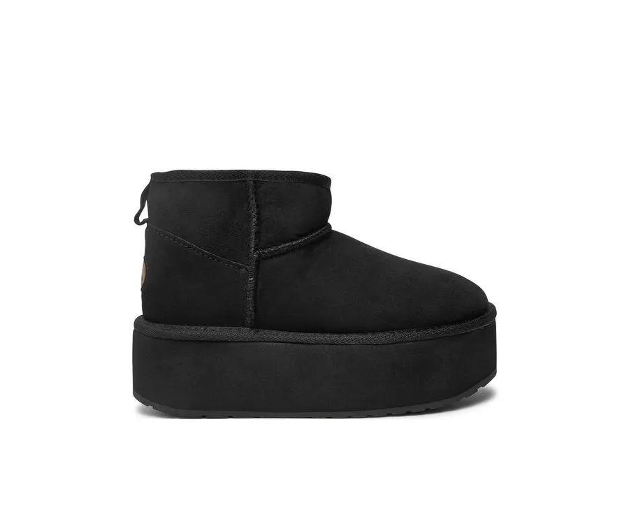 obrazek 1 EMU Australia Śniegowce Stinger Micro Flatform W13082 Czarny