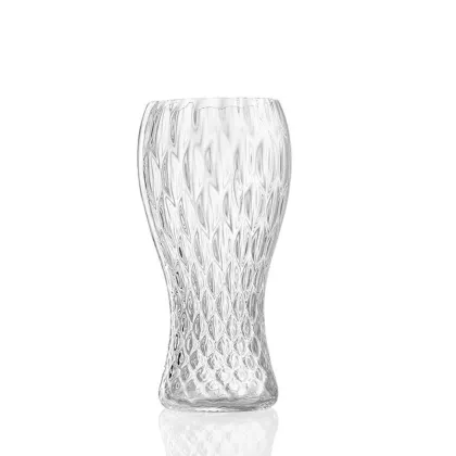 Zdjęcie Gustowna szklanka do piwa ze szkła Murano