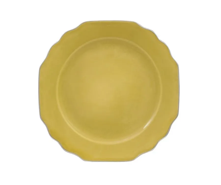 obrazek 1 Talerz deserowy Viena Leaf z porcelany