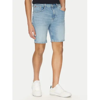 Zdjęcie Tommy Hilfiger Szorty jeansowe Brooklyn MW0MW39195 Niebieski Slim Fit