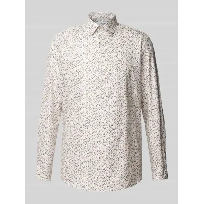 Zdjęcie Koszula casualowa o kroju slim fit z kołnierzykiem typu kent model ‘ETHAN’