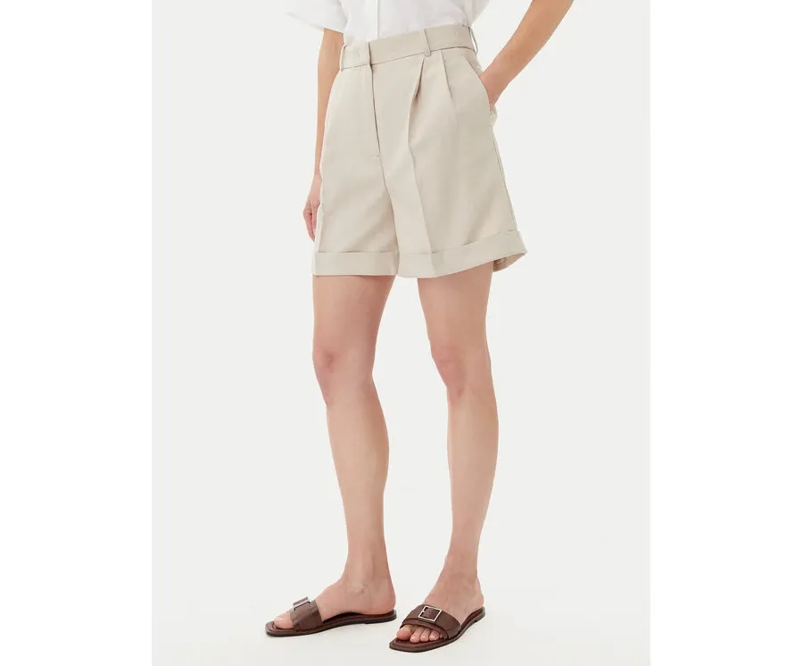 obrazek 1 Tommy Hilfiger Szorty materiałowe WW0WW44767 Beżowy Regular Fit