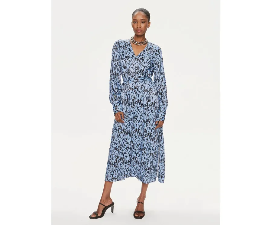 obrazek 1 Karen by Simonsen Sukienka koszulowa Nikole 10104885 Niebieski Regular Fit