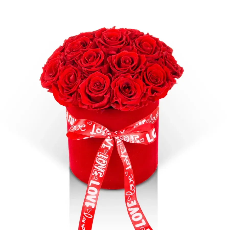 obrazek 2 Luksusowy Flower Box z wiecznymi różami na prezent dla niej - Luxury Products
