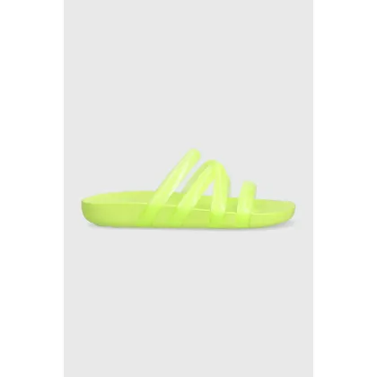 Zdjęcie Crocs klapki damskie kolor zielony