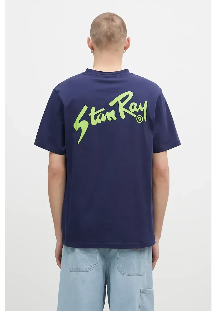 obrazek 1 Stan Ray t-shirt męski kolor granatowy z nadrukiem AW2400116