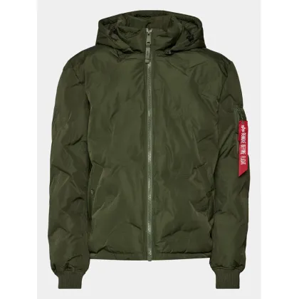 Zdjęcie Alpha Industries Kurtka przejściowa Logo 108107 Zielony Regular Fit