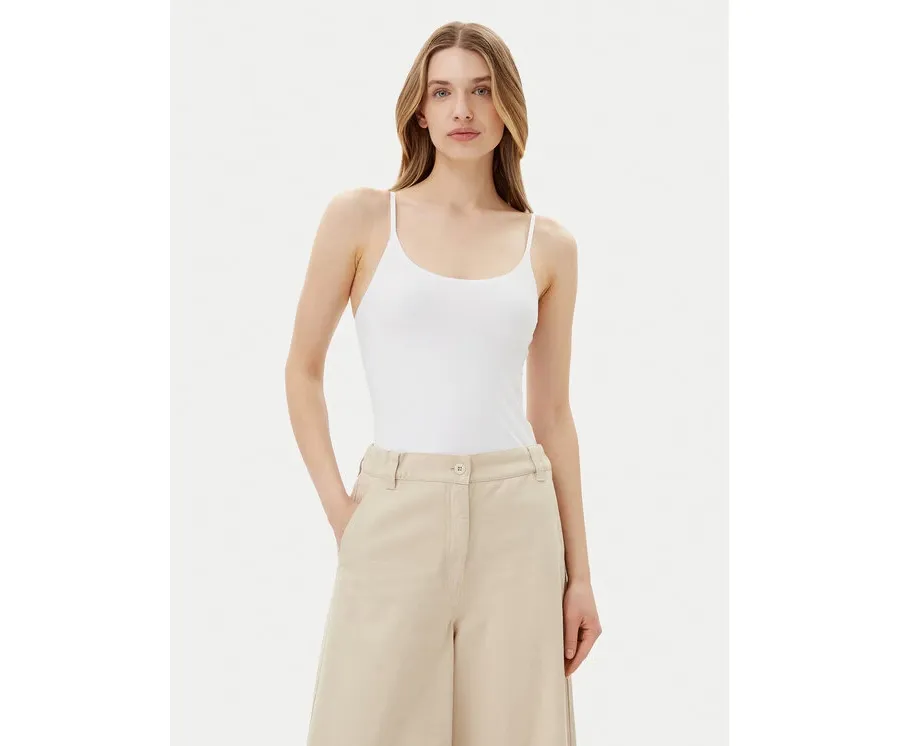 obrazek 1 LAUREN RALPH LAUREN Top 4L0186 Écru Slim Fit