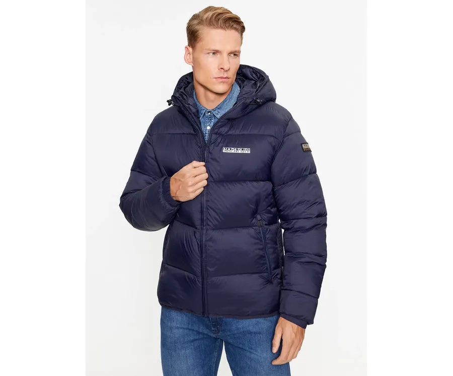 obrazek 1 Napapijri Kurtka zimowa A-Suomi NP0A4GJE Granatowy Regular Fit