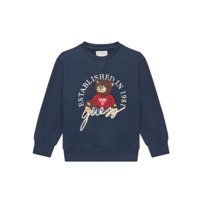 Zdjęcie Guess Bluza H5YJ00 KAX74 Granatowy Oversize