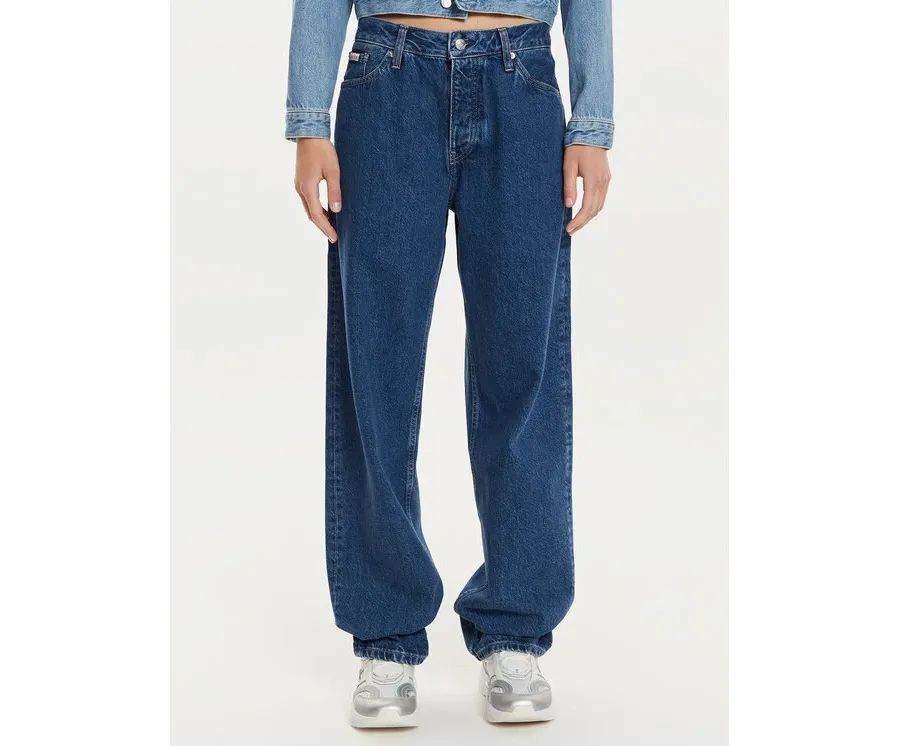 obrazek 1 Calvin Klein Jeans Jeansy 90's J20J223996 Niebieski Loose Fit