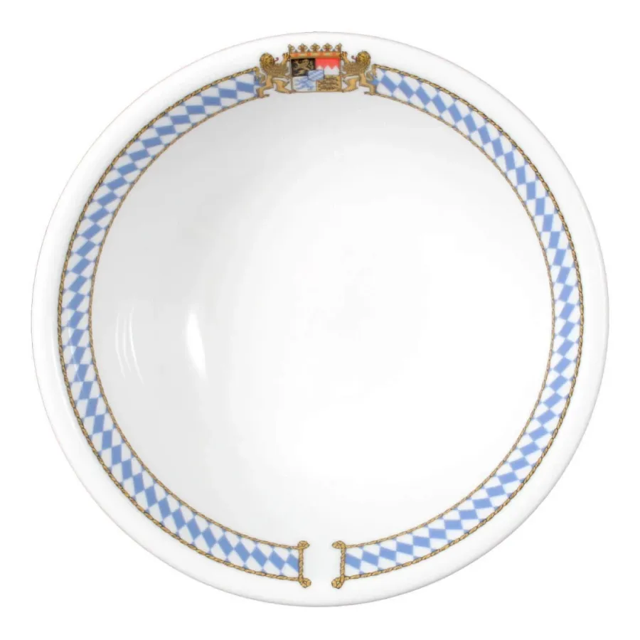 obrazek 2 Stylowa okrągła porcelanowa miska 20 cm zdobiona oryginalnym bawarskim motywem - Seltmann Weiden