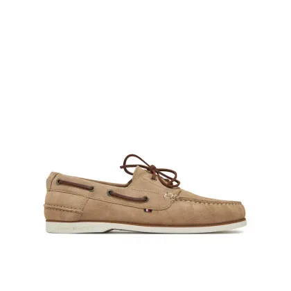Zdjęcie Tommy Hilfiger Półbuty Th Boat Shoe Core Suede FM0FM05387 Beżowy