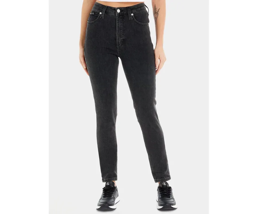 obrazek 1 Calvin Klein Jeans Jeansy J20J221584 Czarny Skinny Fit